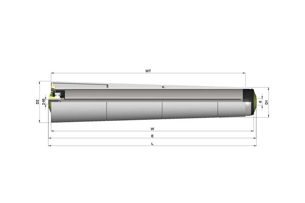 T400 Series Gravity Tapered Sleeve Roller - Internal thread