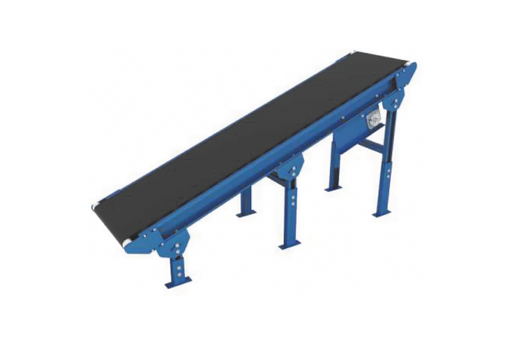 Slope belt conveyor